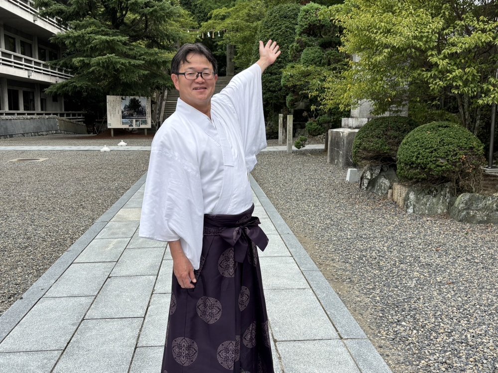 石鎚神社 権宮司 十亀博行さん